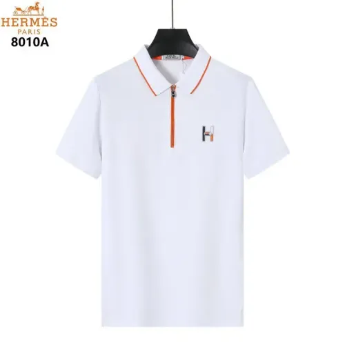 Hermes T-Shirts Short Sleeved For Men #1411118 $38.00 USD, Wholesale Replica Hermes T-Shirts