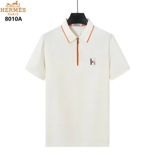 Hermes T-Shirts Short Sleeved For Men #1411119 $38.00 USD, Wholesale Replica Hermes T-Shirts