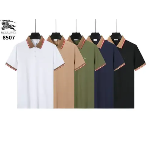 Replica Burberry T-Shirts Short Sleeved For Men #1411140 $38.00 USD for Wholesale