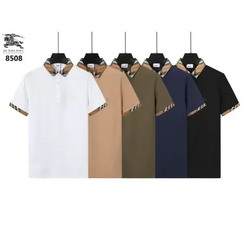 Replica Burberry T-Shirts Short Sleeved For Men #1411145 $38.00 USD for Wholesale