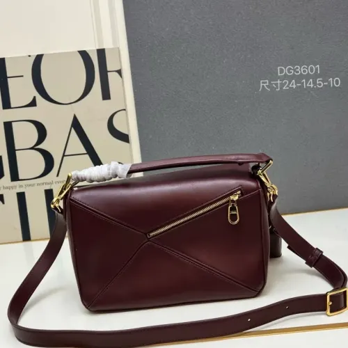 Replica LOEWE AAA Quality Messenger Bags For Women #1411157 $128.00 USD for Wholesale