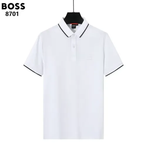 Boss T-Shirts Short Sleeved For Men #1411179 $38.00 USD, Wholesale Replica Boss T-Shirts
