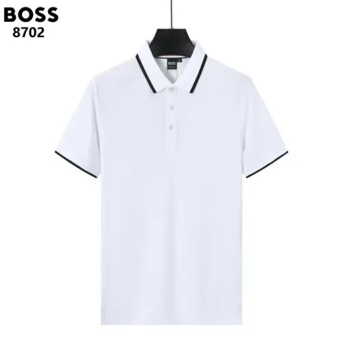 Boss T-Shirts Short Sleeved For Men #1411183 $38.00 USD, Wholesale Replica Boss T-Shirts