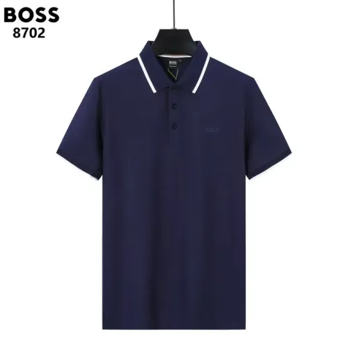 Boss T-Shirts Short Sleeved For Men #1411186 $38.00 USD, Wholesale Replica Boss T-Shirts