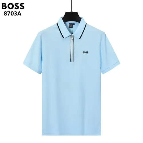 Boss T-Shirts Short Sleeved For Men #1411191 $38.00 USD, Wholesale Replica Boss T-Shirts