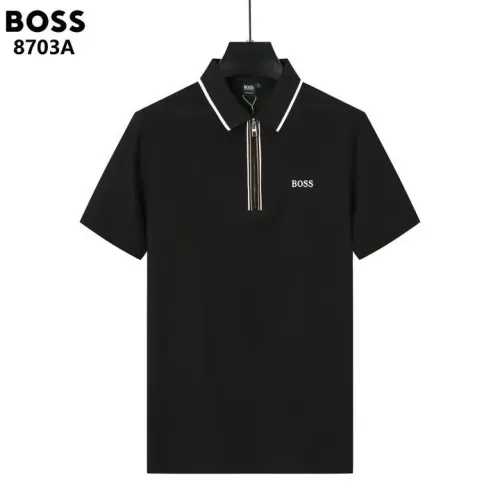 Boss T-Shirts Short Sleeved For Men #1411193 $38.00 USD, Wholesale Replica Boss T-Shirts