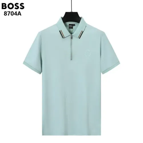 Boss T-Shirts Short Sleeved For Men #1411198 $38.00 USD, Wholesale Replica Boss T-Shirts