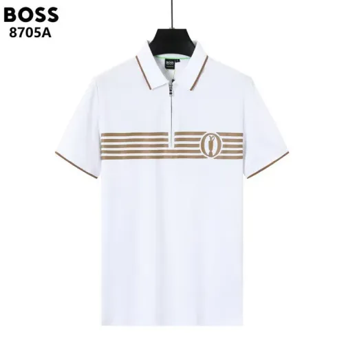 Boss T-Shirts Short Sleeved For Men #1411205 $38.00 USD, Wholesale Replica Boss T-Shirts