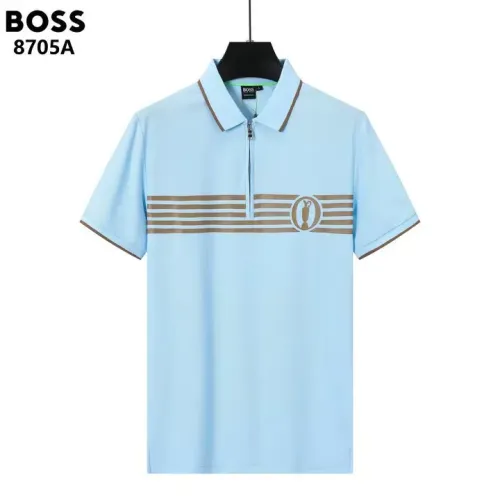 Boss T-Shirts Short Sleeved For Men #1411208 $38.00 USD, Wholesale Replica Boss T-Shirts