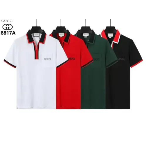 Replica Gucci T-Shirts Short Sleeved For Men #1411238 $38.00 USD for Wholesale