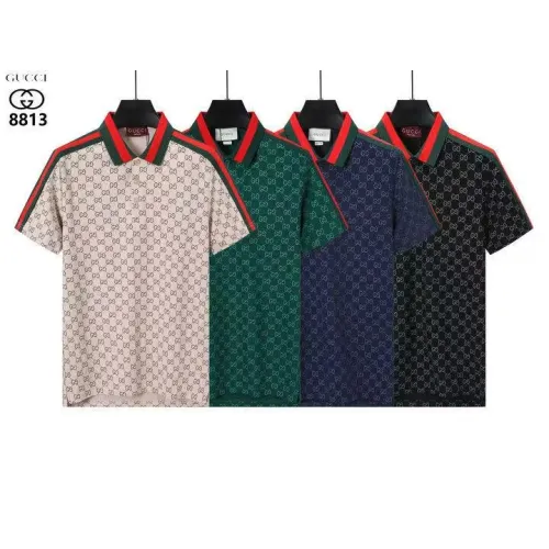 Replica Gucci T-Shirts Short Sleeved For Men #1411245 $38.00 USD for Wholesale
