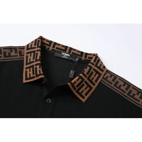 Replica Fendi T-Shirts Short Sleeved For Men #1411265 $38.00 USD for Wholesale