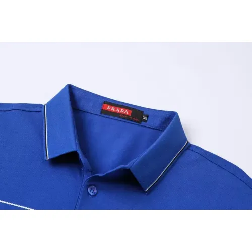 Replica Prada T-Shirts Short Sleeved For Men #1411267 $38.00 USD for Wholesale