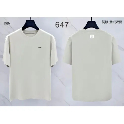 Boss T-Shirts Short Sleeved For Men #1411283 $38.00 USD, Wholesale Replica Boss T-Shirts