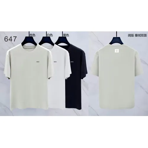 Replica Boss T-Shirts Short Sleeved For Men #1411284 $38.00 USD for Wholesale