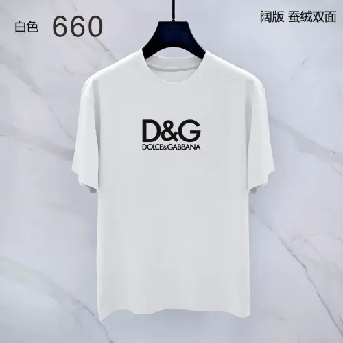 Dolce &amp; Gabbana D&amp;G T-Shirts Short Sleeved For Men #1411285 $38.00 USD, Wholesale Replica Dolce &amp; Gabbana D&amp;G T-Shirts