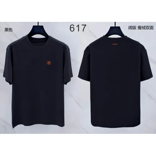 Hermes T-Shirts Short Sleeved For Men #1411332 $38.00 USD, Wholesale Replica Hermes T-Shirts