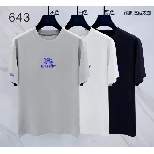 Replica Burberry T-Shirts Short Sleeved For Men #1411336 $38.00 USD for Wholesale