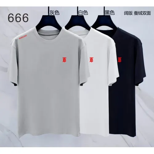 Replica Burberry T-Shirts Short Sleeved For Men #1411339 $38.00 USD for Wholesale