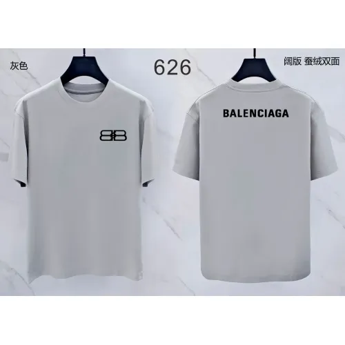 Balenciaga T-Shirts Short Sleeved For Men #1411358 $38.00 USD, Wholesale Replica Balenciaga T-Shirts