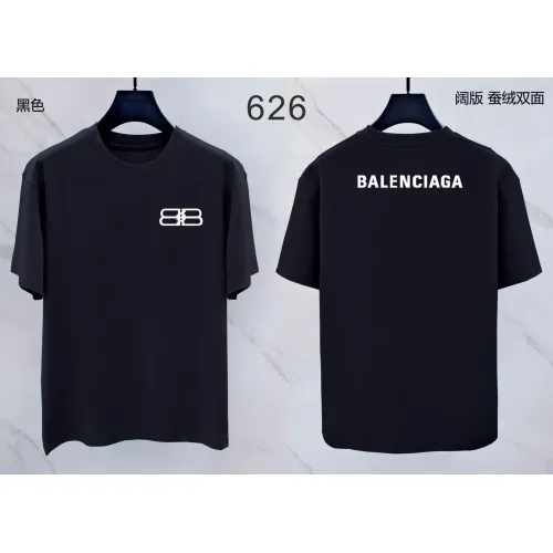 Balenciaga T-Shirts Short Sleeved For Men #1411359 $38.00 USD, Wholesale Replica Balenciaga T-Shirts