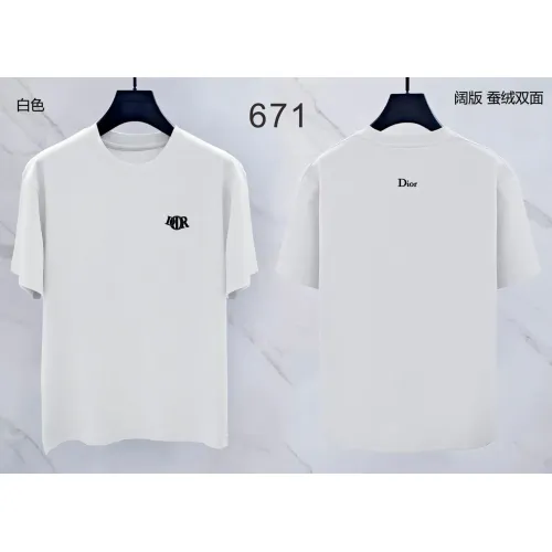 Christian Dior T-Shirts Short Sleeved For Men #1411366 $38.00 USD, Wholesale Replica Christian Dior T-Shirts
