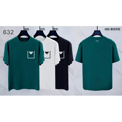 Replica Prada T-Shirts Short Sleeved For Men #1411391 $38.00 USD for Wholesale