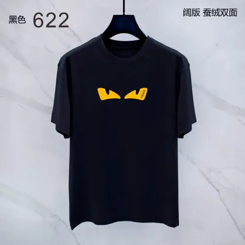 Fendi T-Shirts Short Sleeved For Men #1411414 $38.00 USD, Wholesale Replica Fendi T-Shirts