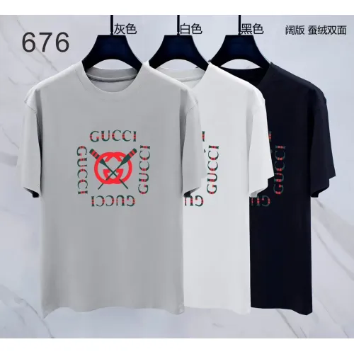 Replica Gucci T-Shirts Short Sleeved For Men #1411493 $38.00 USD for Wholesale
