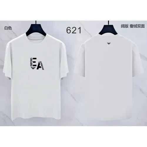 Armani T-Shirts Short Sleeved For Men #1411501 $38.00 USD, Wholesale Replica Armani T-Shirts