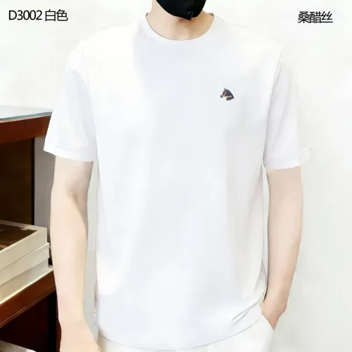 Replica Hermes T-Shirts Short Sleeved For Men #1411512 $38.00 USD for Wholesale
