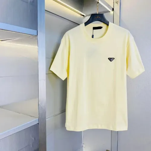 Prada T-Shirts Short Sleeved For Unisex #1411557 $27.00 USD, Wholesale Replica Prada T-Shirts