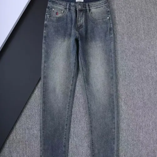 Replica Moncler Jeans For Men #1411580 $45.00 USD for Wholesale