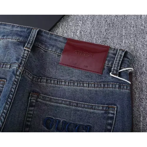 Replica Gucci Jeans For Men #1411583 $45.00 USD for Wholesale