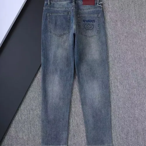 Replica Gucci Jeans For Men #1411583 $45.00 USD for Wholesale