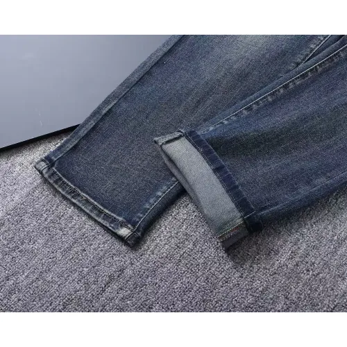 Replica Fendi Jeans For Men #1411586 $45.00 USD for Wholesale