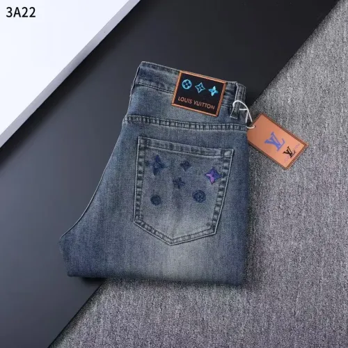 Louis Vuitton LV Jeans For Men #1411595 $45.00 USD, Wholesale Replica Louis Vuitton LV Jeans