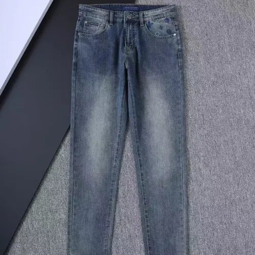 Replica Louis Vuitton LV Jeans For Men #1411595 $45.00 USD for Wholesale