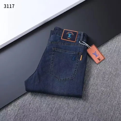 Louis Vuitton LV Jeans For Men #1411603 $45.00 USD, Wholesale Replica Louis Vuitton LV Jeans
