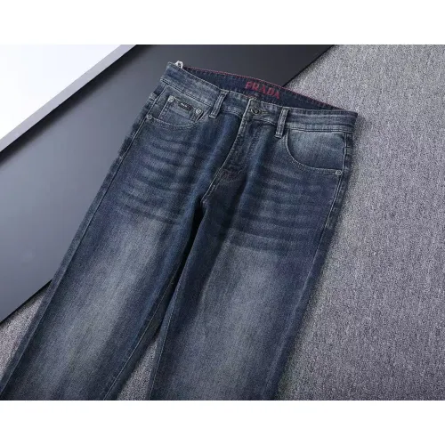 Replica Prada Jeans For Men #1411606 $45.00 USD for Wholesale