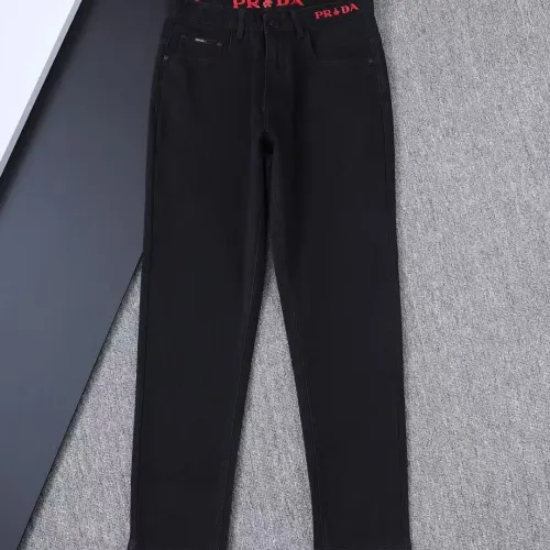 Replica Prada Jeans For Men #1411610 $45.00 USD for Wholesale