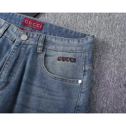 Replica Gucci Jeans For Men #1411614 $45.00 USD for Wholesale