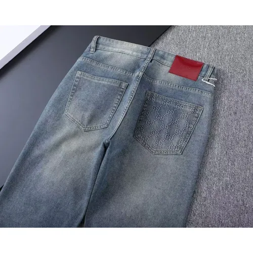 Replica Gucci Jeans For Men #1411614 $45.00 USD for Wholesale