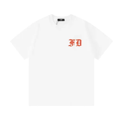 Fendi T-Shirts Short Sleeved For Unisex #1411658 $45.00 USD, Wholesale Replica Fendi T-Shirts