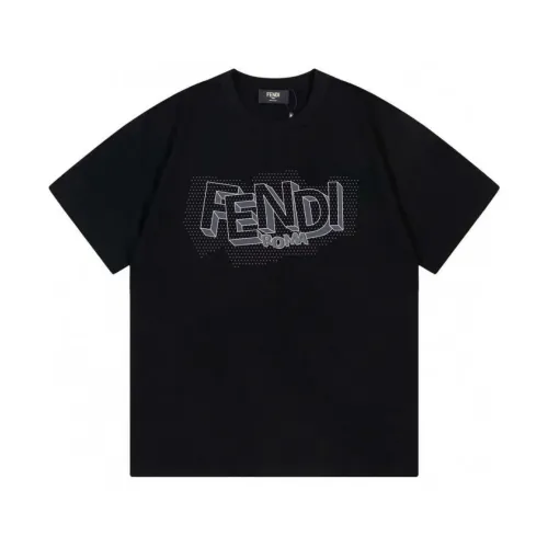 Fendi T-Shirts Short Sleeved For Unisex #1411665 $45.00 USD, Wholesale Replica Fendi T-Shirts