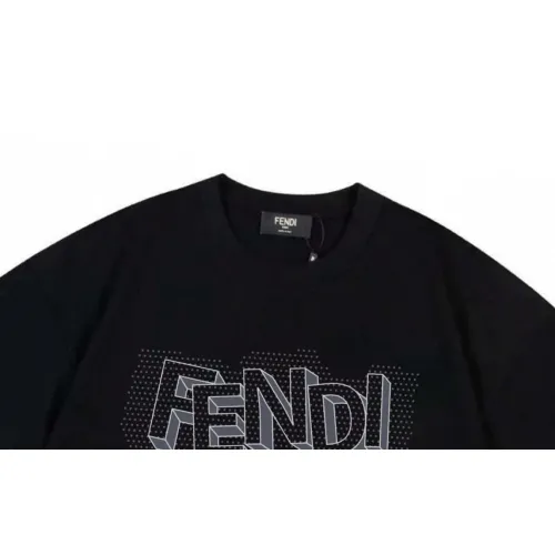 Replica Fendi T-Shirts Short Sleeved For Unisex #1411665 $45.00 USD for Wholesale