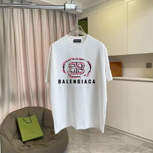 Balenciaga T-Shirts Short Sleeved For Unisex #1411754 $45.00 USD, Wholesale Replica Balenciaga T-Shirts