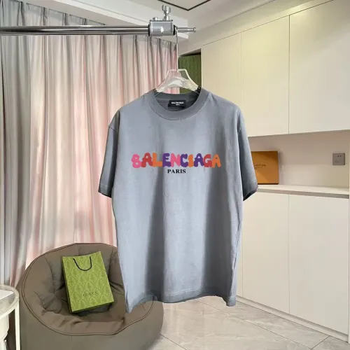 Balenciaga T-Shirts Short Sleeved For Unisex #1411772 $45.00 USD, Wholesale Replica Balenciaga T-Shirts
