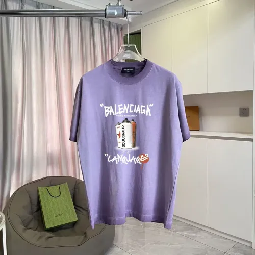 Balenciaga T-Shirts Short Sleeved For Unisex #1411781 $45.00 USD, Wholesale Replica Balenciaga T-Shirts