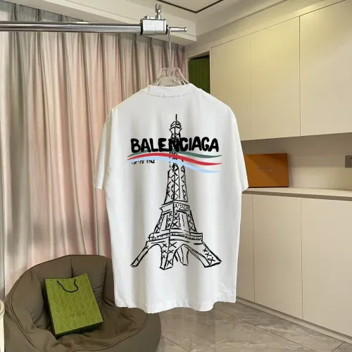 Balenciaga T-Shirts Short Sleeved For Unisex #1411784 $45.00 USD, Wholesale Replica Balenciaga T-Shirts